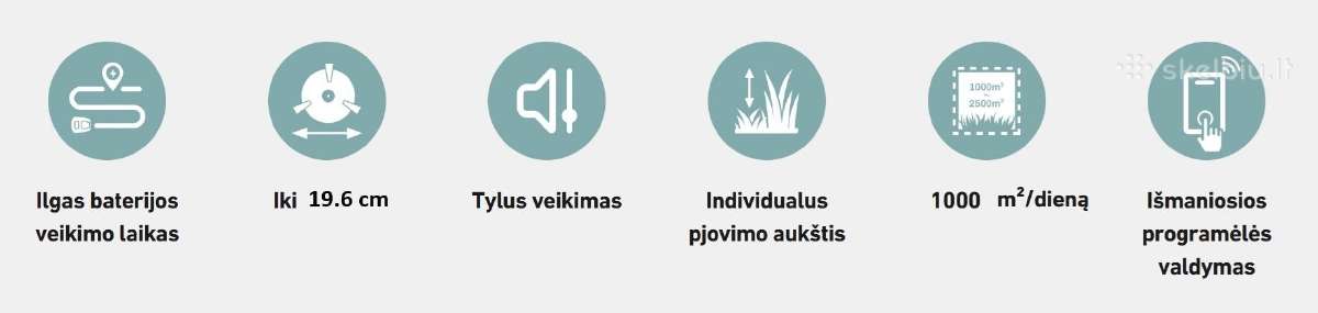 Vejos robotas Isward G10 - nuotraukos Nr. 19