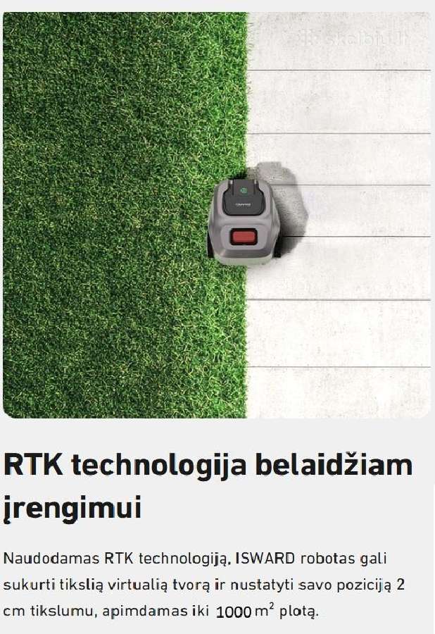 Vejos robotas Isward G10 - nuotraukos Nr. 25