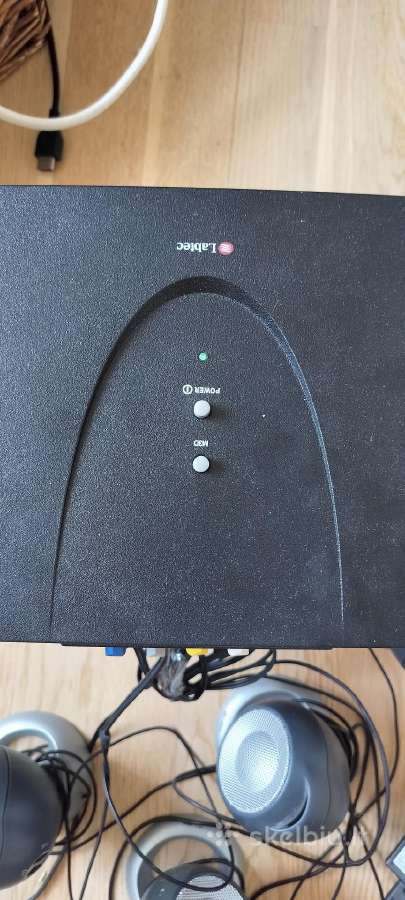 Labtec Subwoofer ir 4 garso kolonėlės. 31w Rms - nuotraukos Nr. 4