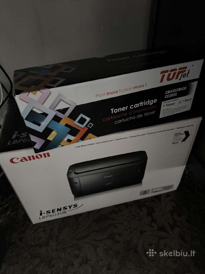 Naujas spausdintuvas Canon Lbp6030b