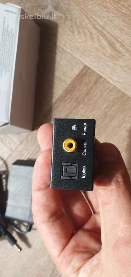 Konverteris 2xrca (stereo) to Toslink/coaxial - nuotraukos Nr. 3