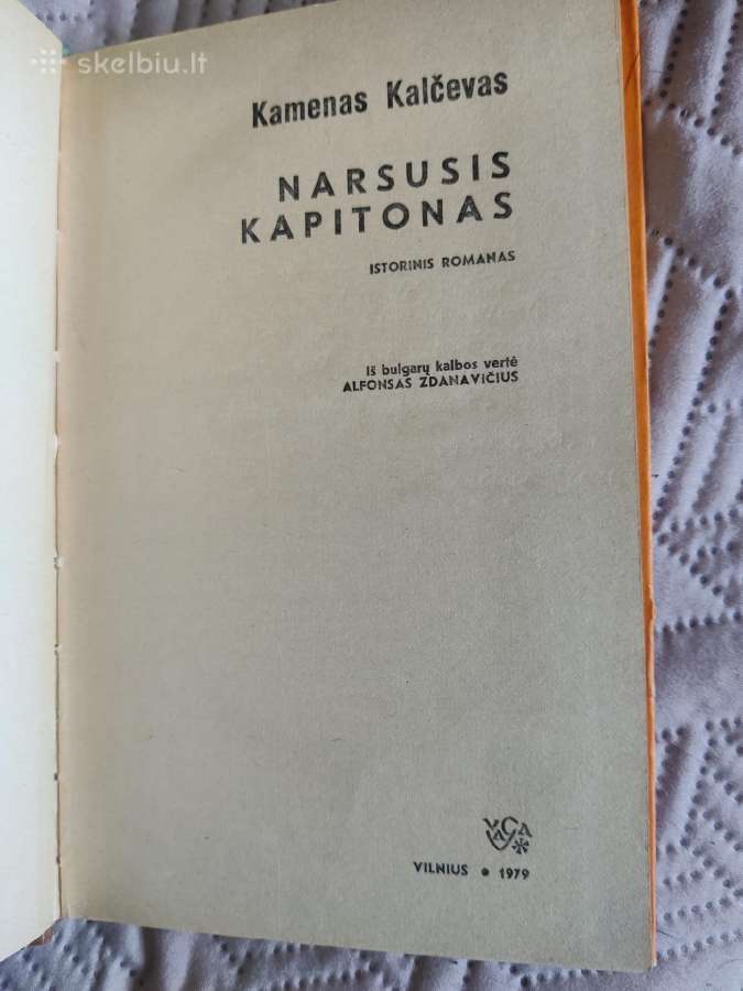 Knyga "Drąsusis kapitonas" - nuotraukos Nr. 2