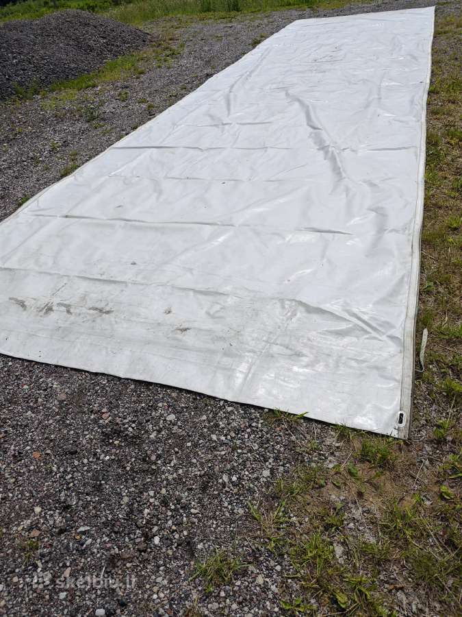 Pvc Tentas 13/3m.,atsparus lauko salygoms,šalčiui