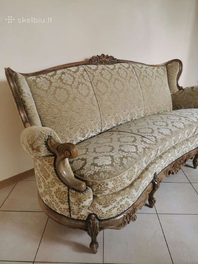 Elegantiškas klasikinis svetainės komplektas - nuotraukos Nr. 5