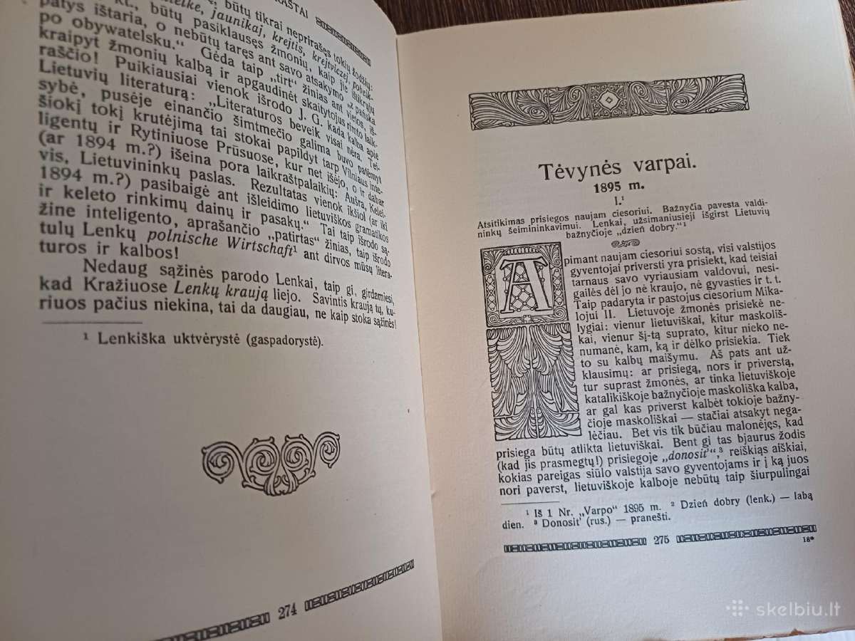 Parduodu knyga.vinco Kudirkos rastai,1889-1899 - nuotraukos Nr. 14
