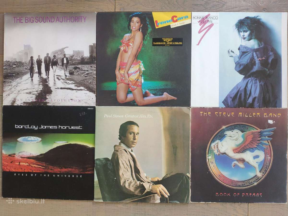 Vinilinės plokštelės - nuotraukos Nr. 6