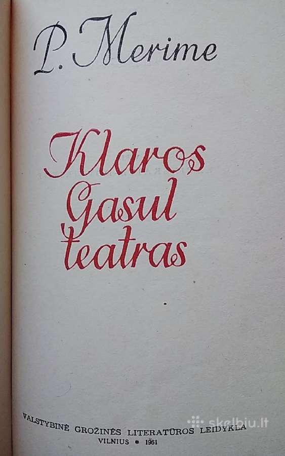 Klaros Gasul teatras - nuotraukos Nr. 2