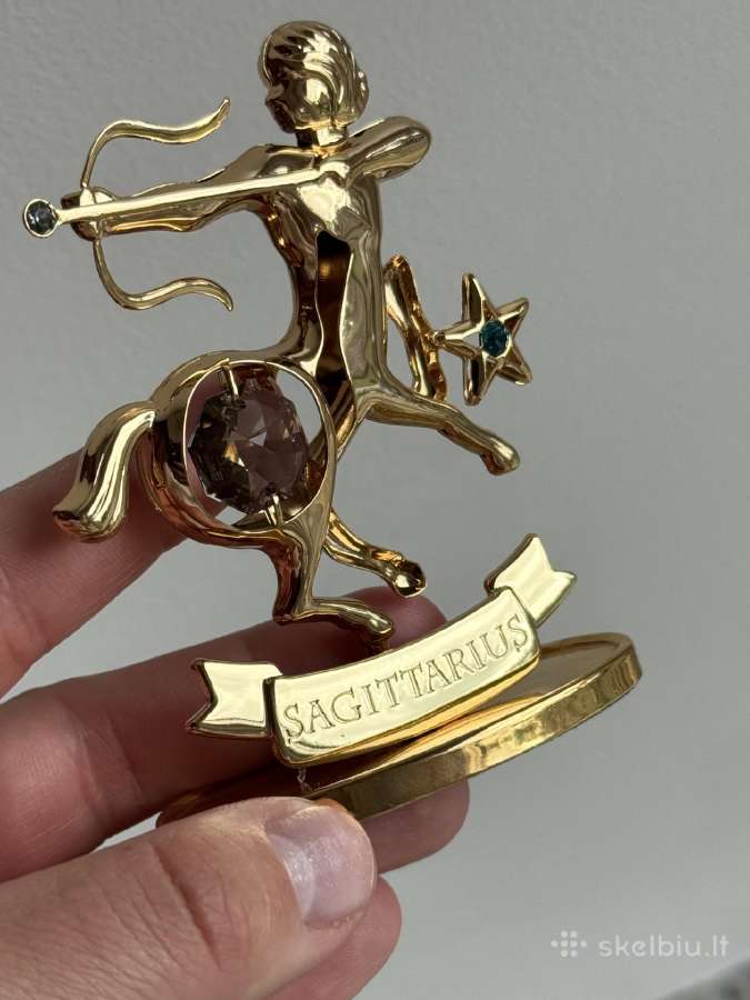 Zodiako ženklas ‘šaulys su swarovski kristalais - nuotraukos Nr. 3