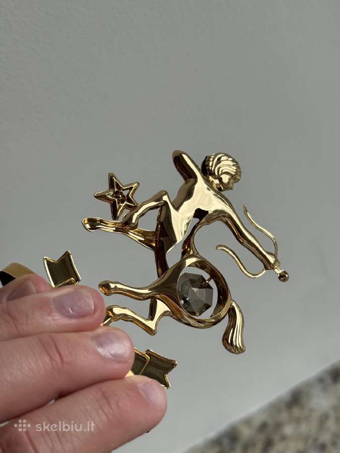 Zodiako ženklas ‘šaulys su swarovski kristalais - nuotraukos Nr. 8