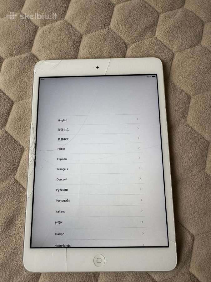 Apple iPad mini 2 (suskiles) - nuotraukos Nr. 3