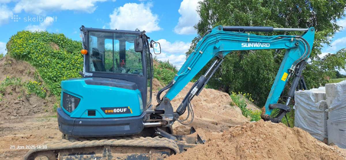 Mini krautuvo Bobcat nuoma su operatoriumi - nuotraukos Nr. 5