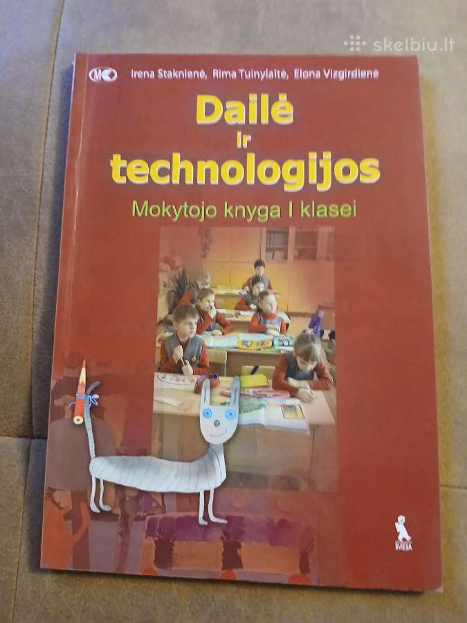 Dailė ir technologijos. Mokytojo knyga 1 klasei