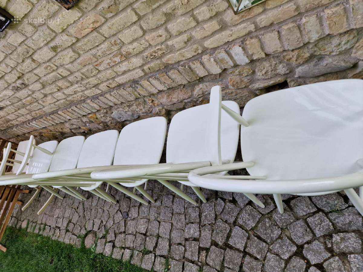 Vintažinės mid century Windzoro st.bukmedžio kėdės - nuotraukos Nr. 16