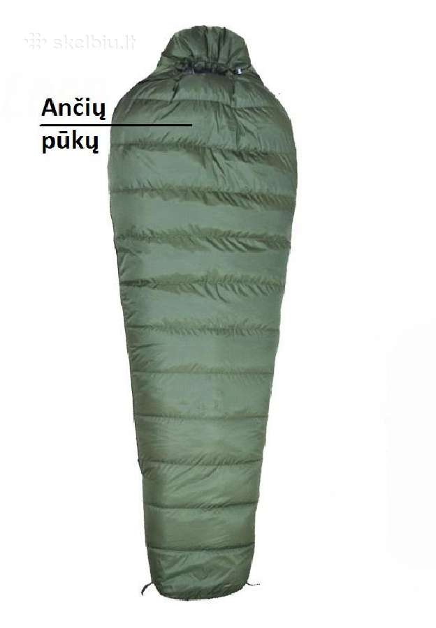 Ančių pūkų miegmaišis
