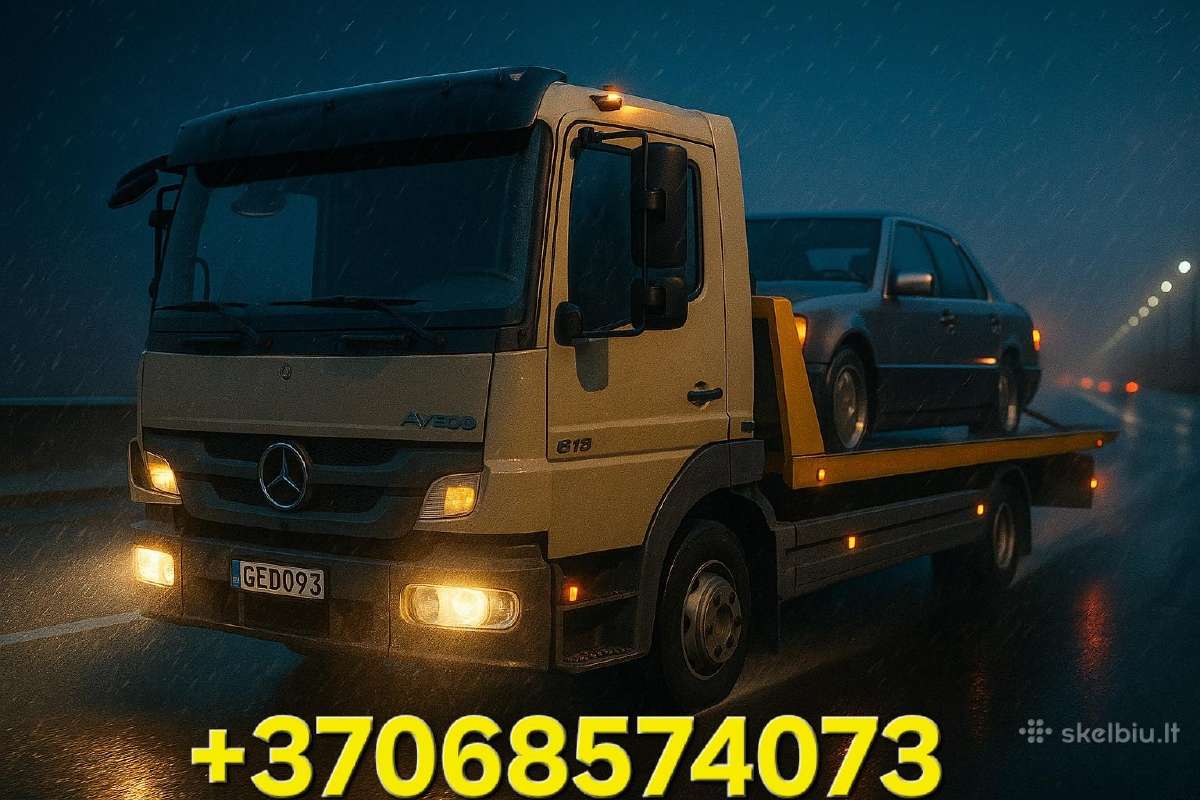 Tralas Vilniuje Traliukas Techninė pagalba 24/7h - nuotraukos Nr. 7