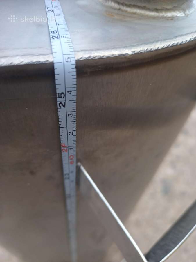 Nerūdijančio plieno 50l statinės - nuotraukos Nr. 6
