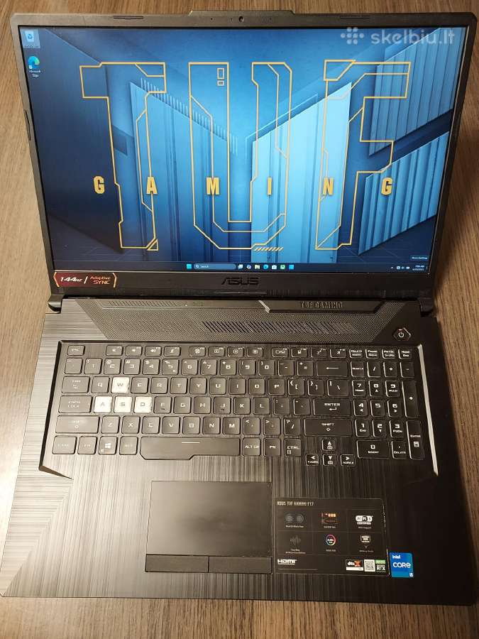 Asus Tuf Gaming F17 nešiojamasis kompiuteris