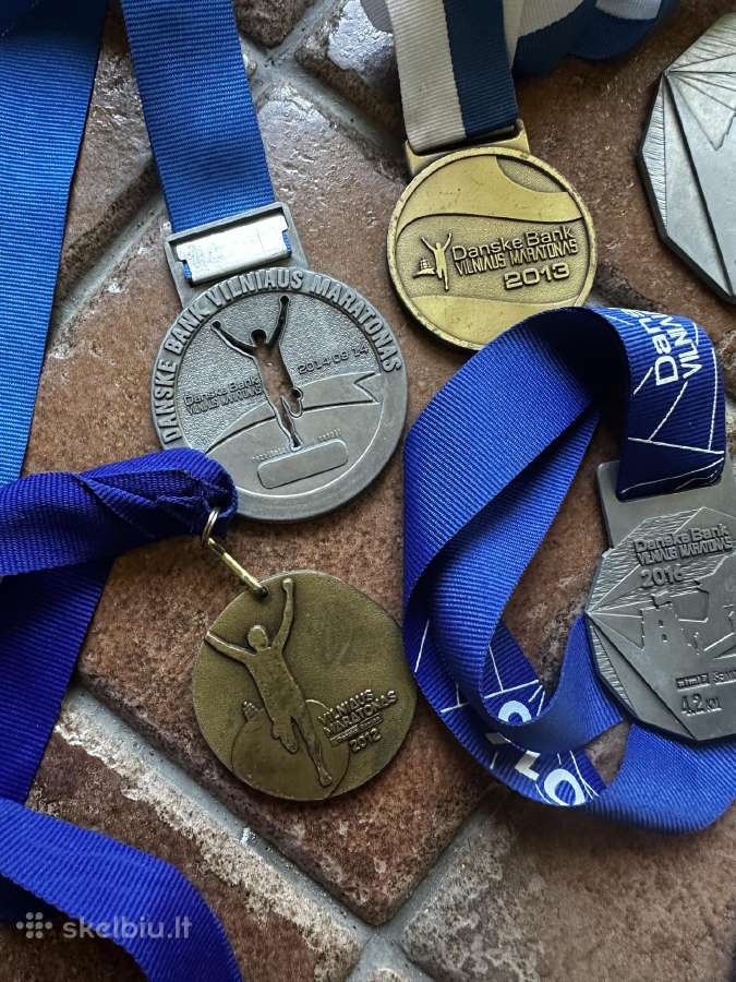 Vilniaus maratono medaliai - nuotraukos Nr. 2