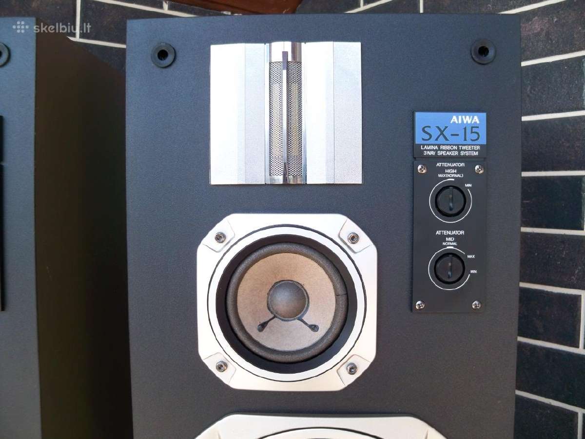 Aiwa sx-15y. Quadral,status, quanta 105s,signo. - nuotraukos Nr. 7