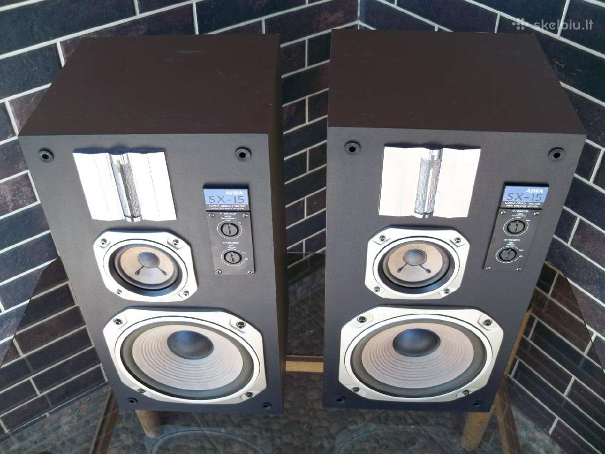 Aiwa sx-15y. Quadral,status, quanta 105s,signo. - nuotraukos Nr. 6