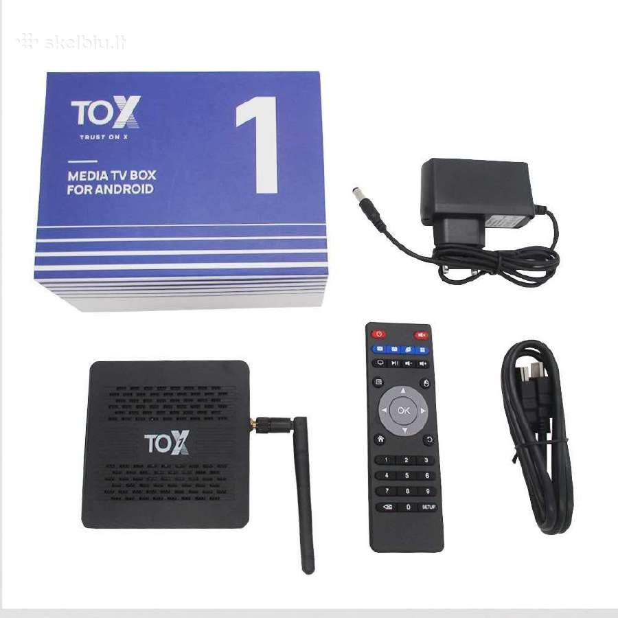Android TV priedėlis, media grotuvas Tox 1 - nuotraukos Nr. 9
