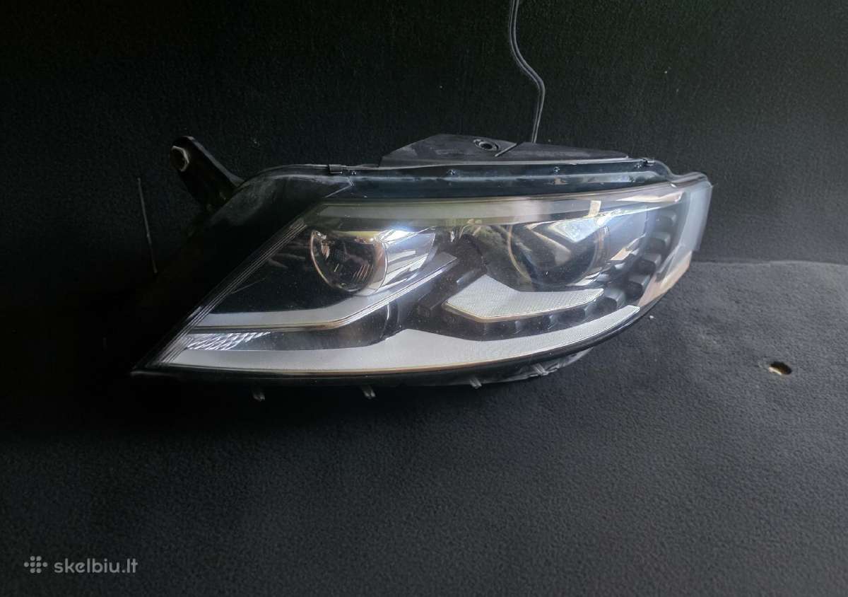 VW Cc Dynamic Bi-xenon Žibintai 3c8941044h ir 033h - nuotraukos Nr. 4