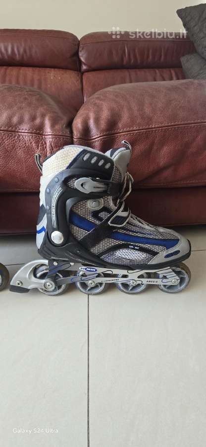 Men's 80 Pro Inline Skates rieduciai 46 dydis. - nuotraukos Nr. 3