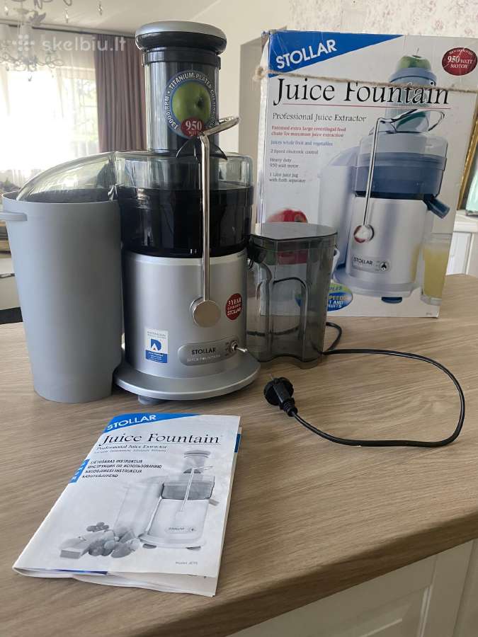 Lėtaeigė sulčiaspaudė Stollar kaip nauja