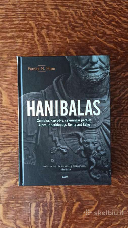 Parduodu knyga"hanibalas"