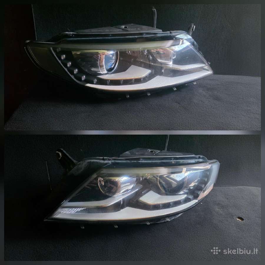 VW Cc Dynamic Bi-xenon Žibintai 3c8941044h ir 033h