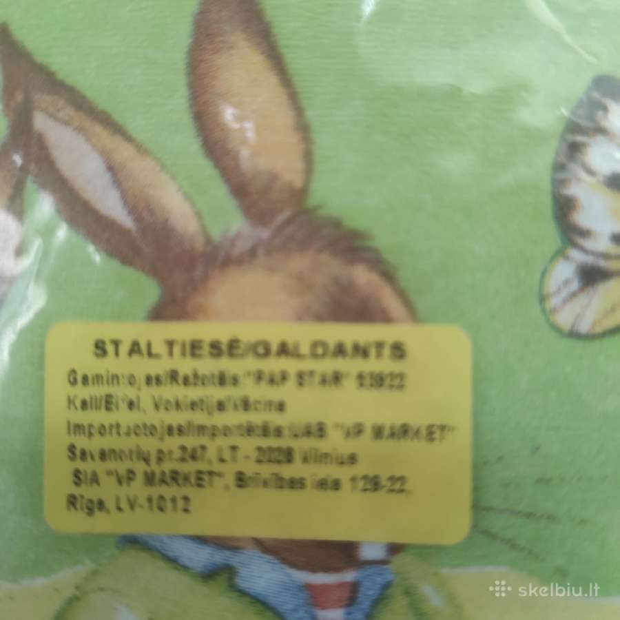 Velykinė staltiesė - nuotraukos Nr. 2