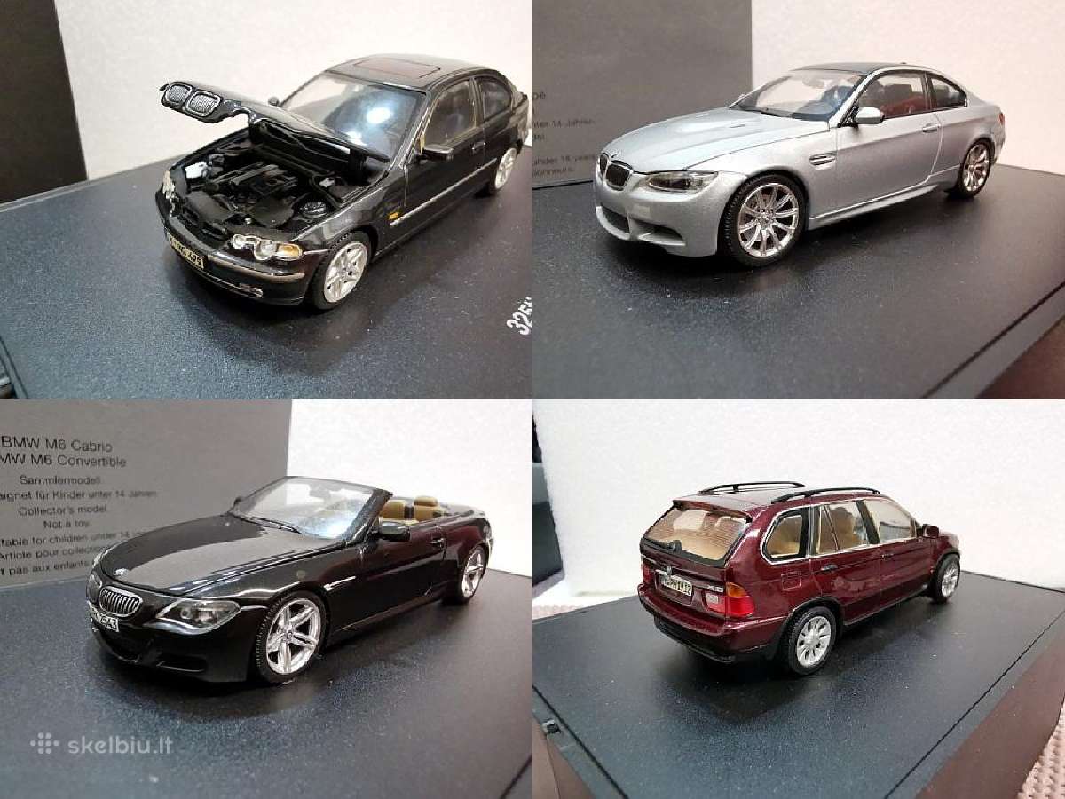 1:43 Bmw Modeliai (Klappbox only)