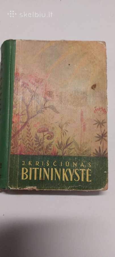 Knyga J. Kriščiūno "Bitininkystė"