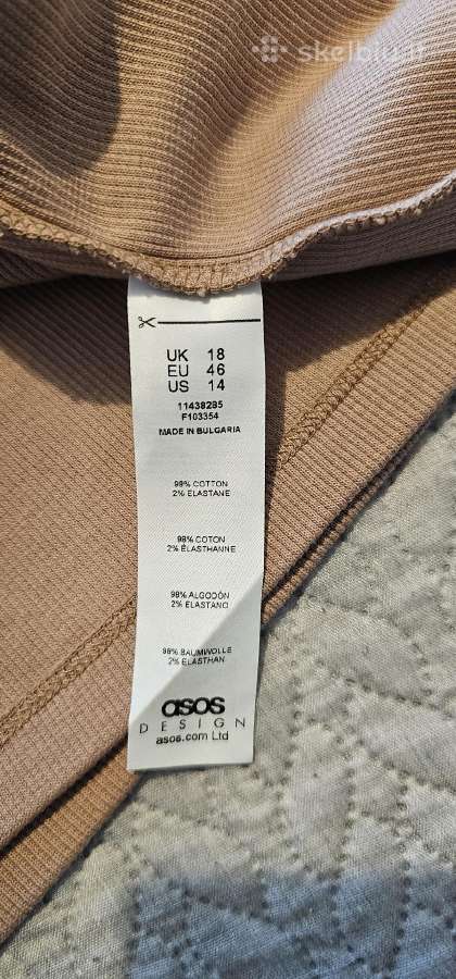 Asos Design kūno spalvos suknelė - nuotraukos Nr. 5