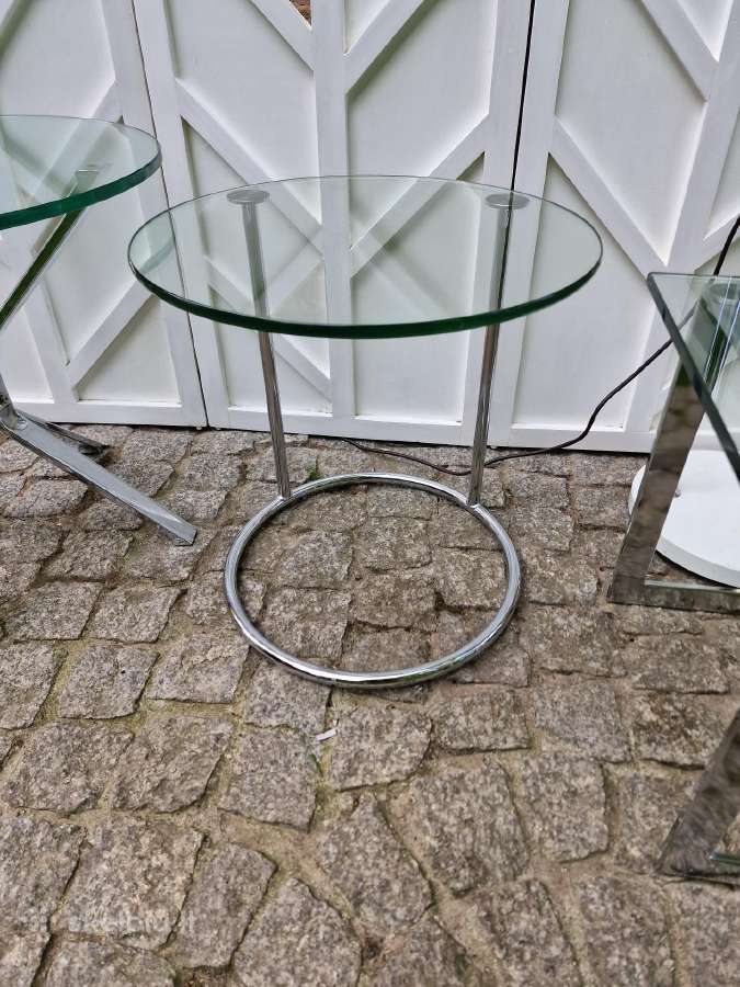 Vintažiniai mid century Bauhaus st.staliukai - nuotraukos Nr. 5