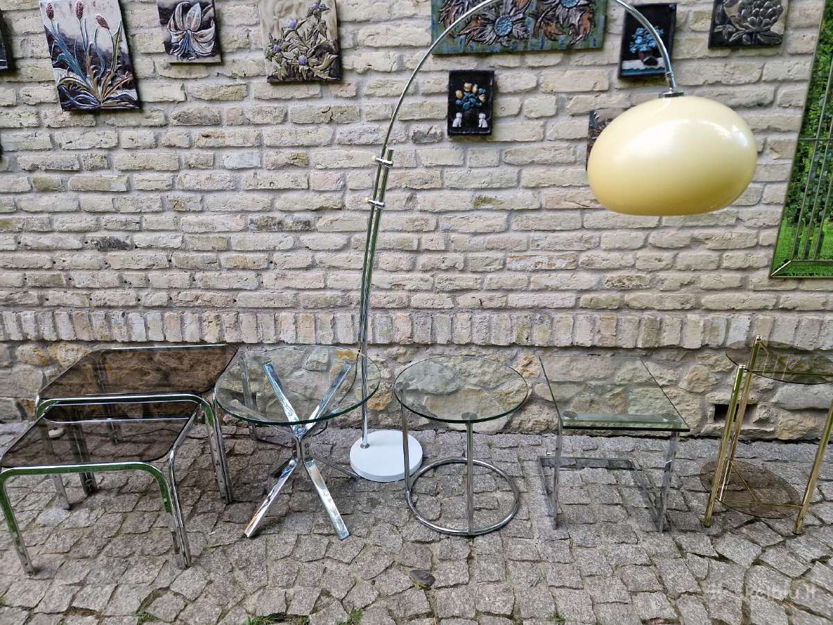 Vintažiniai mid century Bauhaus st.staliukai - nuotraukos Nr. 7