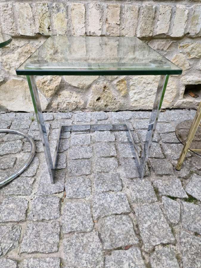 Vintažiniai mid century Bauhaus st.staliukai - nuotraukos Nr. 11