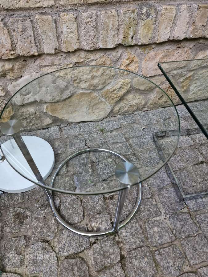 Vintažiniai mid century Bauhaus st.staliukai - nuotraukos Nr. 13