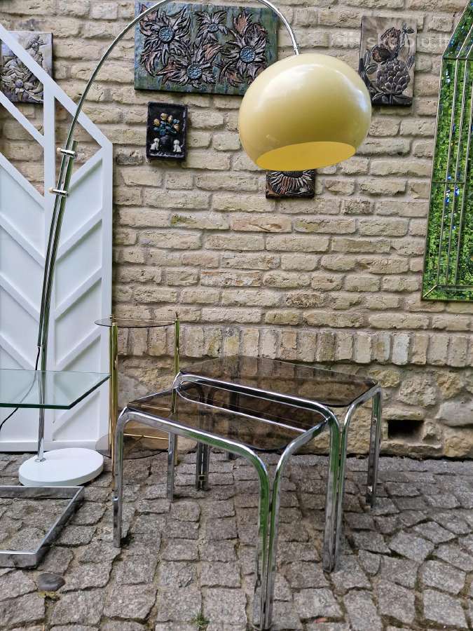 Vintažiniai mid century Bauhaus st.staliukai - nuotraukos Nr. 17