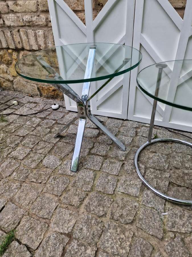 Vintažiniai mid century Bauhaus st.staliukai - nuotraukos Nr. 20