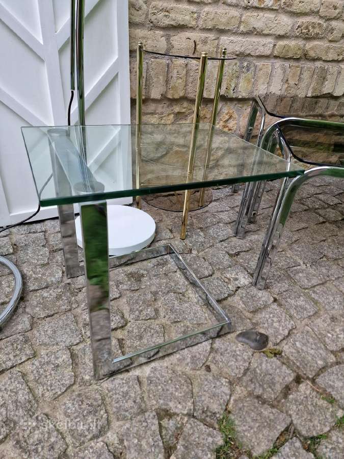 Vintažiniai mid century Bauhaus st.staliukai - nuotraukos Nr. 22
