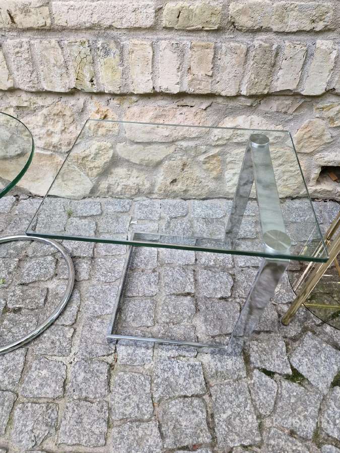 Vintažiniai mid century Bauhaus st.staliukai - nuotraukos Nr. 27