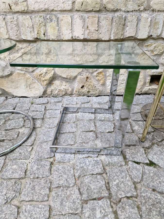 Vintažiniai mid century Bauhaus st.staliukai - nuotraukos Nr. 28