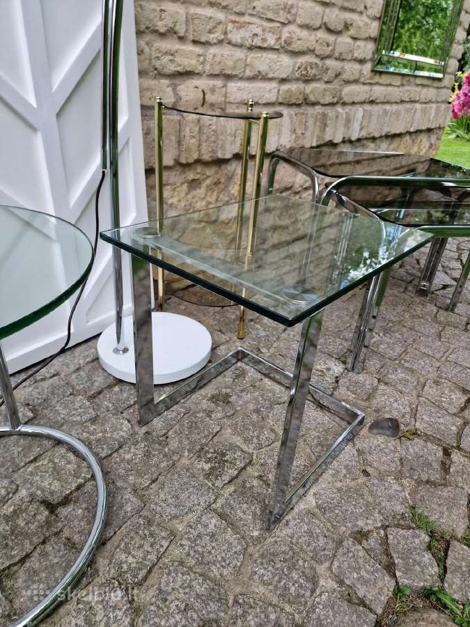 Vintažiniai mid century Bauhaus st.staliukai - nuotraukos Nr. 34