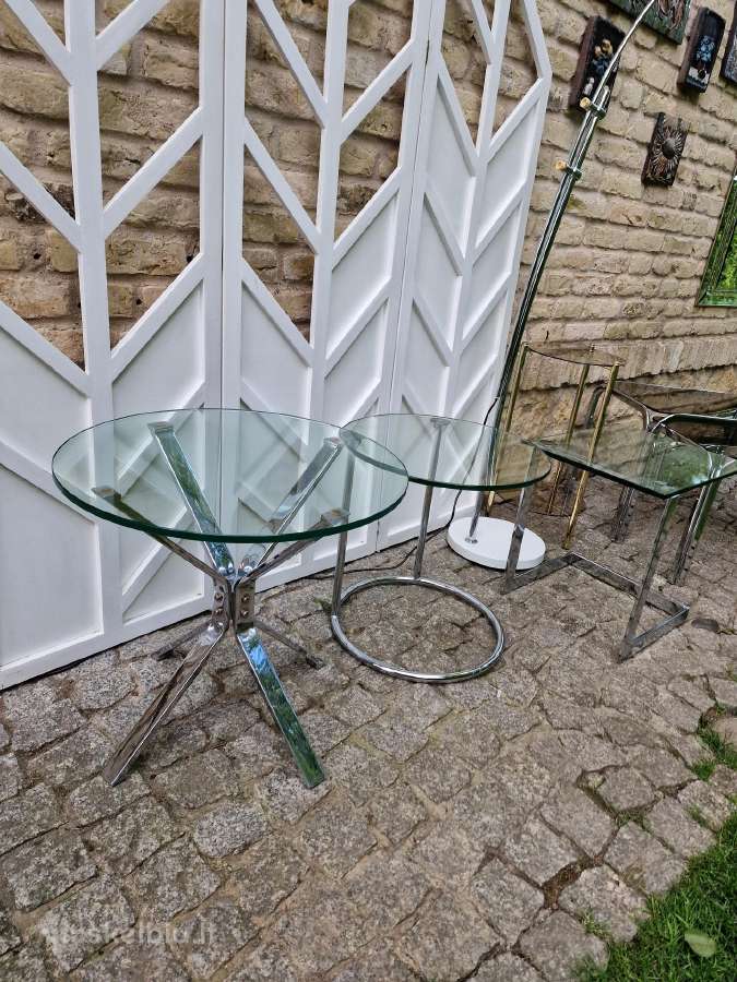 Vintažiniai mid century Bauhaus st.staliukai - nuotraukos Nr. 37