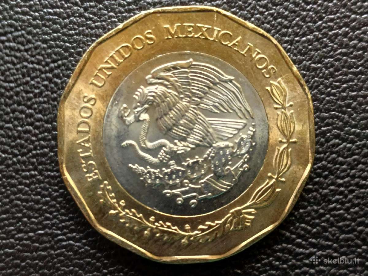 (1) 20 pesų 2022m. Meksika unc - nuotraukos Nr. 2