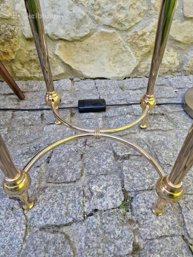 Vintažinis Regent st. žalvario /stiklo staliukas - nuotraukos Nr. 3