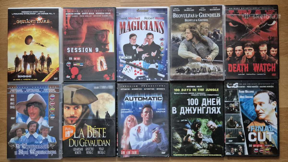 Dvd filmai ir koncertai