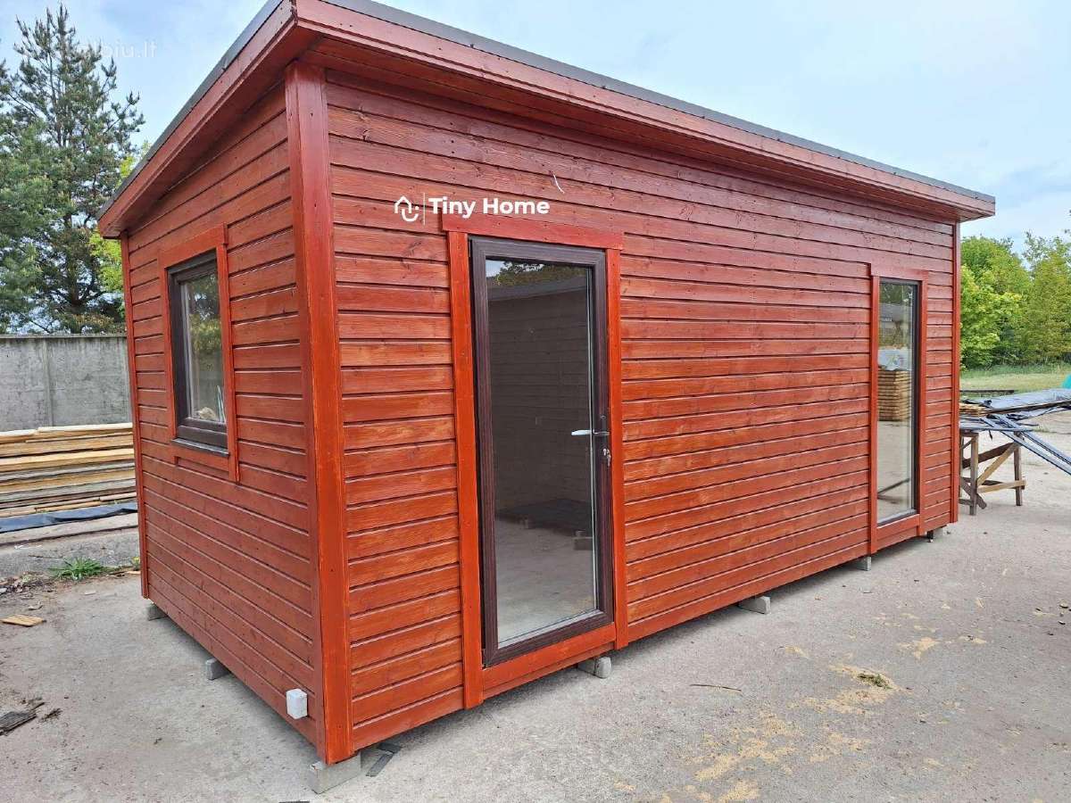 Sodo namelis, pirtis, sandėliukas 3x6 m. - nuotraukos Nr. 2