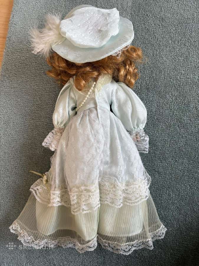 Kolekcinė keramikinė lėlė Pierrot - nuotraukos Nr. 4